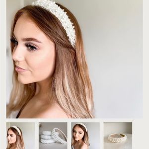 Pearl Headband — Wedding